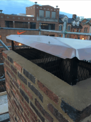 Brick Chimney - Historic Architecture - Total Restoration Services